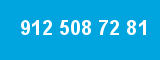 912 508 72 81 912 508 72 81